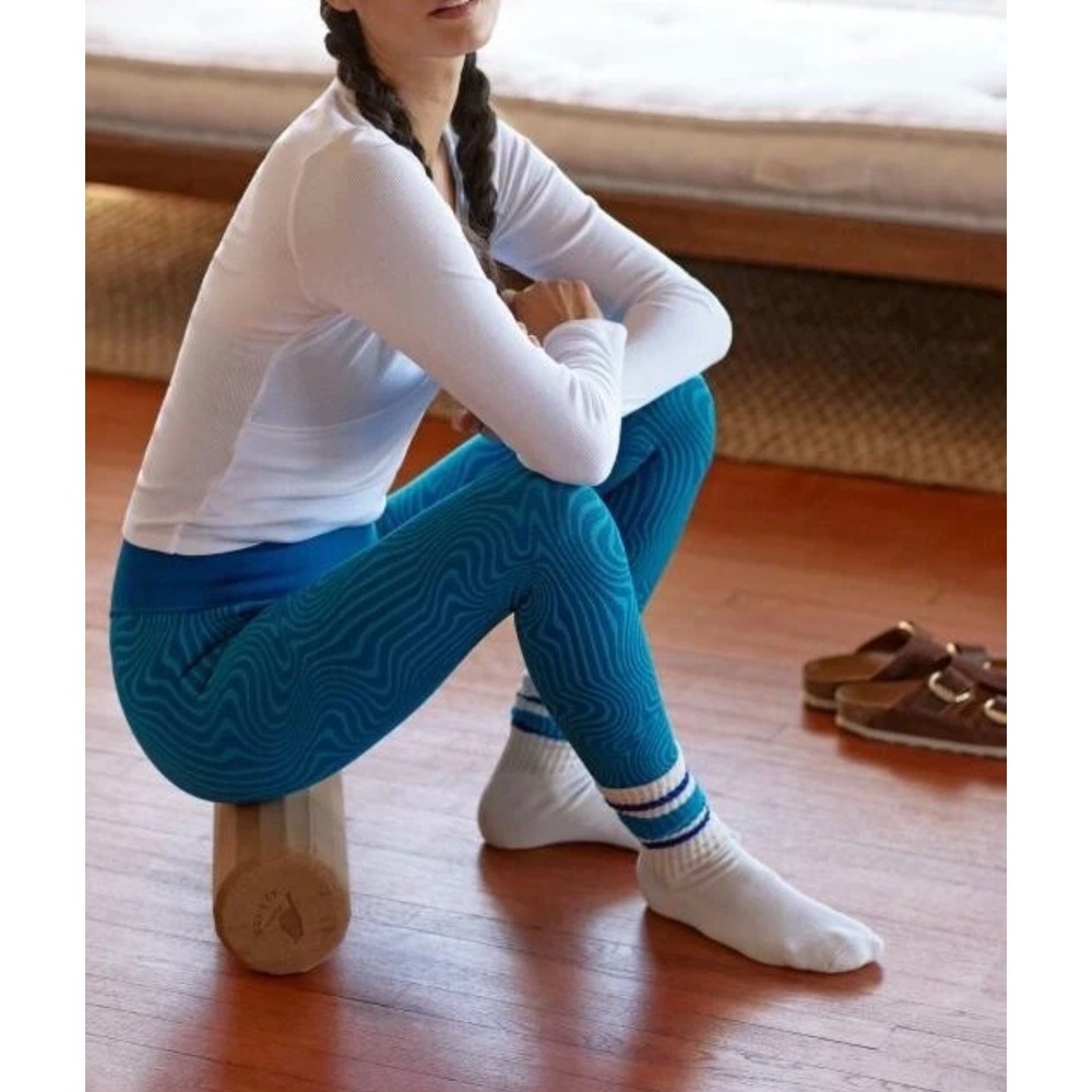 Free People Free Movement Jacquard Legging Wave Rider Swirl XS